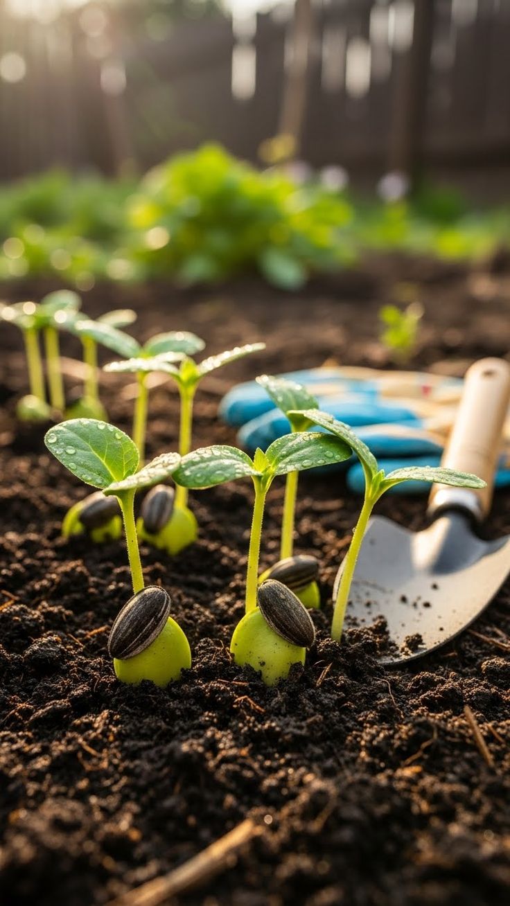 Deanurx coco coir supporting healthy seedlings